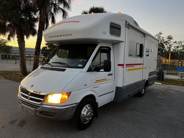 WDXPD944X55784811 - 2005 DODGE SPRINTER 3500 WHITE photo 2