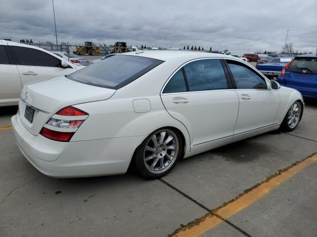 WDDNG71X29A247667 - 2009 MERCEDES-BENZ S 550 WHITE photo 3