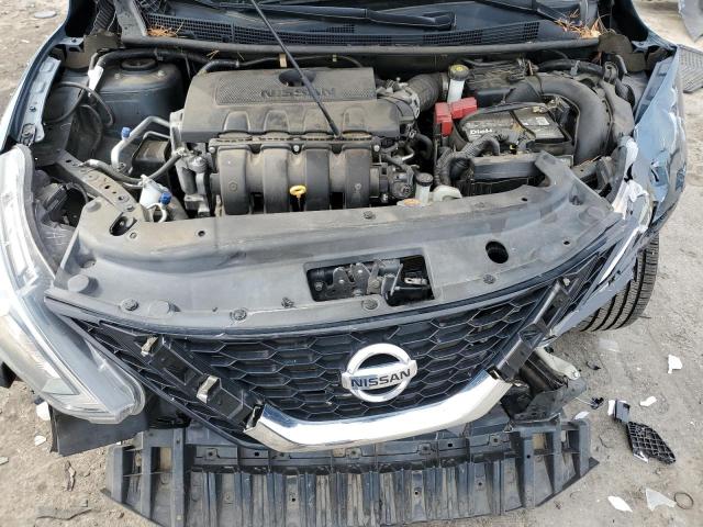 3N1AB7AP2HY304034 - 2017 NISSAN SENTRA S BLUE photo 11