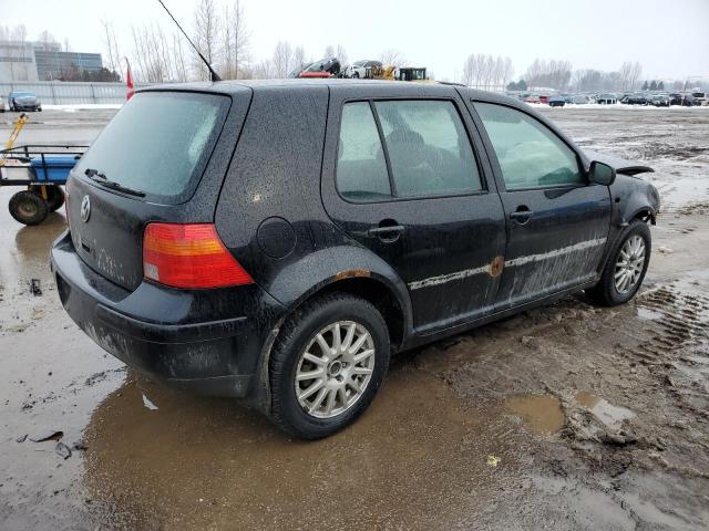 9BWFK21J034014961 - 2003 VOLKSWAGEN GOLF BLACK photo 3