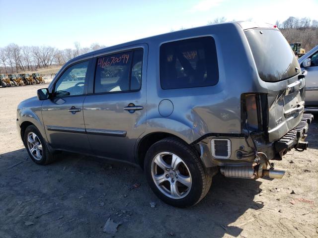 5FNYF4H47DB023914 - 2013 HONDA PILOT EX GRAY photo 2