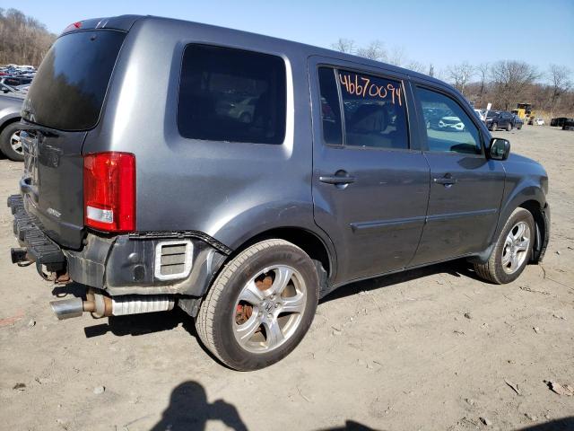 5FNYF4H47DB023914 - 2013 HONDA PILOT EX GRAY photo 3