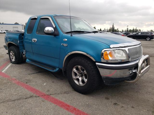 2FTZX072XWCA37780 - 1998 FORD F150 TURQUOISE photo 4