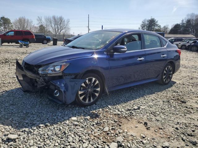 3N1AB7AP2KY305286 - 2019 NISSAN SENTRA S BLUE photo 1