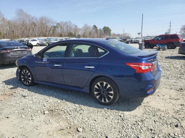 3N1AB7AP2KY305286 - 2019 NISSAN SENTRA S BLUE photo 2