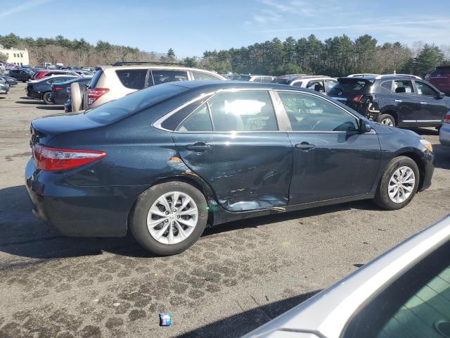 4T4BF1FK0GR516689 - 2016 TOYOTA CAMRY LE BLUE photo 3