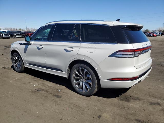 5LMYJ8XY1NNL02202 - 2022 LINCOLN AVIATOR GRAND TOURING WHITE photo 2