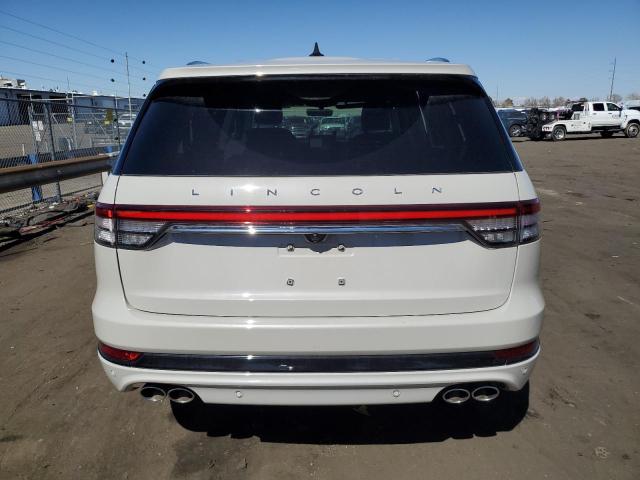 5LMYJ8XY1NNL02202 - 2022 LINCOLN AVIATOR GRAND TOURING WHITE photo 6