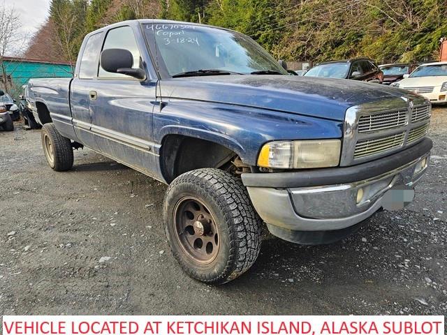 3B7HF13Z61G739050 - 2001 DODGE RAM 1500 BLUE photo 1