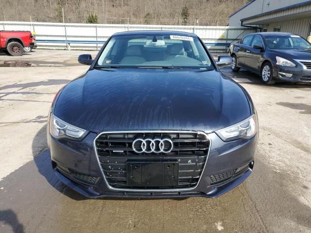 WAULFAFR9DA061805 - 2013 AUDI A5 PREMIUM PLUS BLUE photo 5