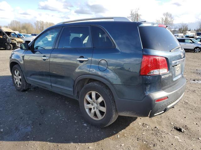 5XYKT4A19BG167601 - 2011 KIA SORENTO BASE GRAY photo 2