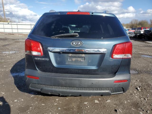 5XYKT4A19BG167601 - 2011 KIA SORENTO BASE GRAY photo 6