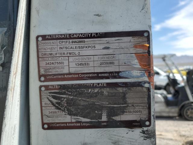 CP1F29W2883 - 2013 NISSAN CF40LP GRAY photo 10