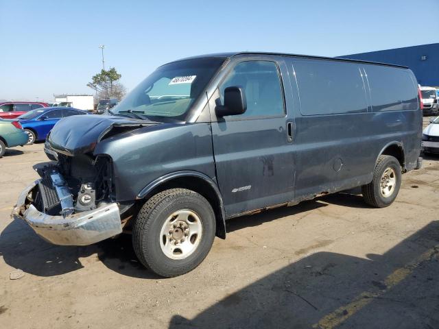 1GCGG25V151169004 - 2005 CHEVROLET EXPRESS G2 GRAY photo 1