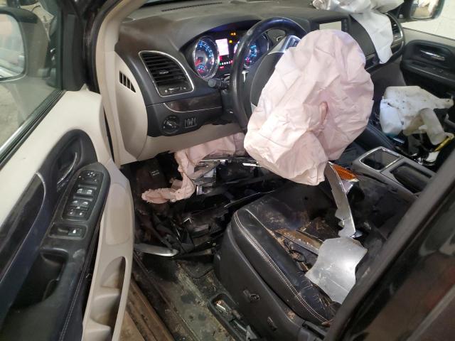 2A4RR8DG0BR616206 - 2011 CHRYSLER TOWN & COU TOURING L BLACK photo 8