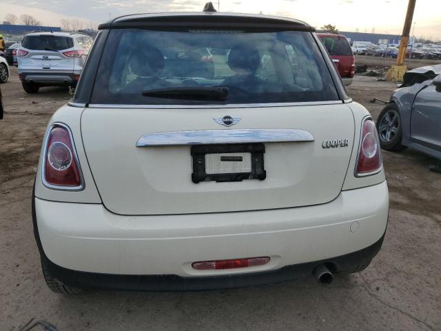 WMWSU3C50DT546241 - 2013 MINI COOPER WHITE photo 6