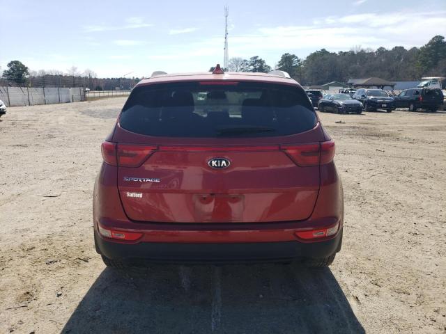 KNDPMCAC5K7554948 - 2019 KIA SPORTAGE LX RED photo 6