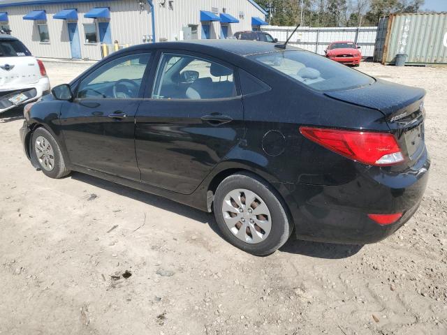 KMHCT4AE5GU003142 - 2016 HYUNDAI ACCENT SE BLACK photo 2