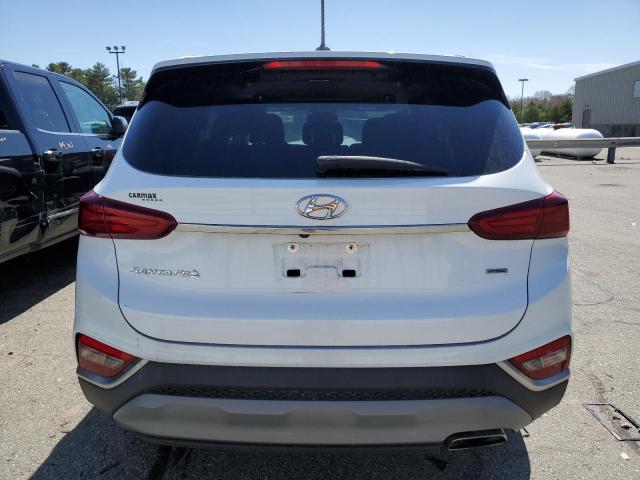 5NMS2CAD4KH010183 - 2019 HYUNDAI SANTA FE SE WHITE photo 6