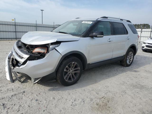 1FM5K8D84FGA43931 - 2015 FORD EXPLORER XLT SILVER photo 1