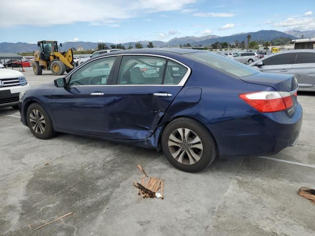 1HGCR2F37DA192079 - 2013 HONDA ACCORD LX BLUE photo 2