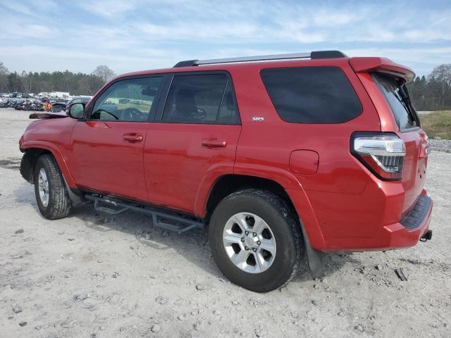 JTEZU5JR0K5194133 - 2019 TOYOTA 4RUNNER SR5 RED photo 2