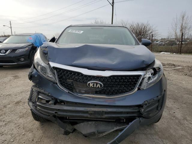 KNDPBCAC6F7776166 - 2015 KIA SPORTAGE LX BLUE photo 5