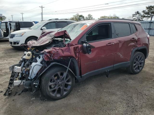 3C4NJCEB5MT571541 - 2021 JEEP COMPASS 80TH EDITION BURGUNDY photo 1