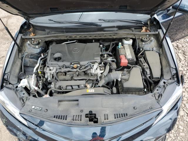 4T1B11HK9KU719546 - 2019 TOYOTA CAMRY L BLUE photo 11