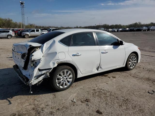 3N1AB7APXJY214488 - 2018 NISSAN SENTRA S WHITE photo 3