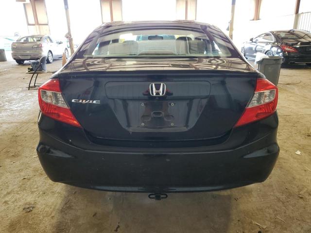 19XFB2F51CE347111 - 2012 HONDA CIVIC LX BLACK photo 6