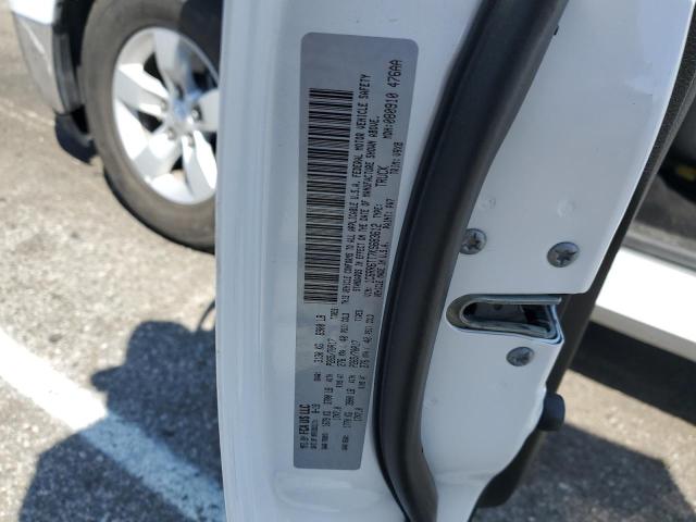 1C6RR6TT7KS683612 - 2019 RAM 1500 CLASS SLT თეთრი ფოტო 12