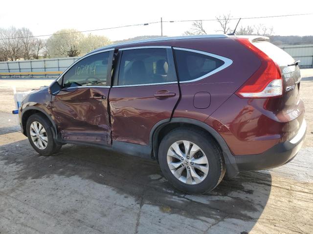 5J6RM3H75DL043942 - 2013 HONDA CR-V EXL RED photo 2