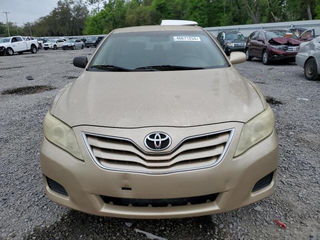 4T1BF3EK1BU142562 - 2011 TOYOTA CAMRY BASE GOLD photo 5