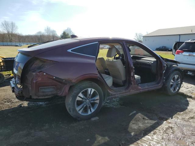 5J6TF2H56EL003086 - 2014 HONDA CROSSTOUR EXL მუქწითელი ფოტო 3