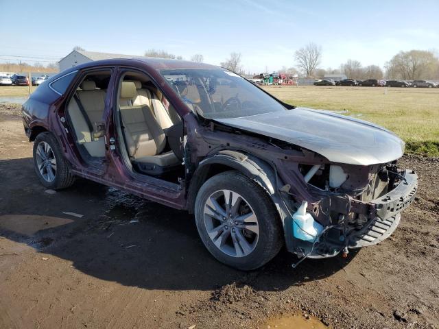 5J6TF2H56EL003086 - 2014 HONDA CROSSTOUR EXL მუქწითელი ფოტო 4