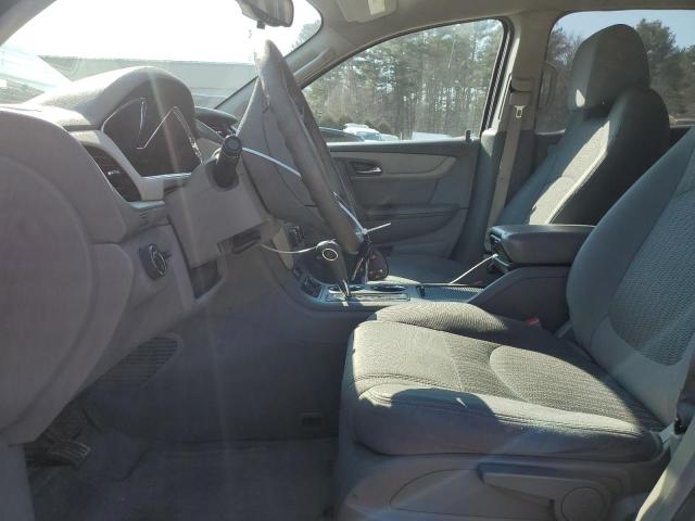 1GNKVFED8FJ375492 - 2015 CHEVROLET TRAVERSE LS BLUE photo 7