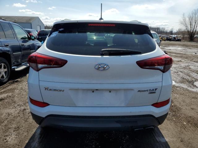 KM8J3CA23GU201256 - 2016 HYUNDAI TUCSON LIMITED WHITE photo 6