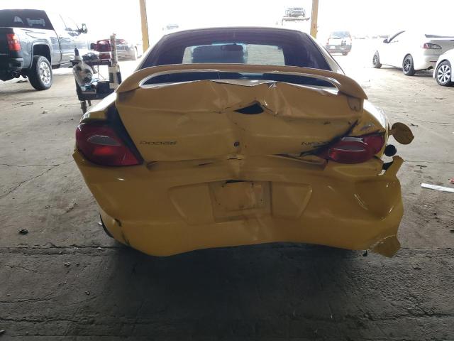 1B3ES56C14D588442 - 2004 DODGE NEON SXT YELLOW photo 6