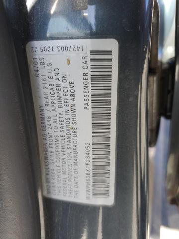 WVWRH63BX1P284052 - 2001 VOLKSWAGEN PASSAT GLX Gümüş foto 12