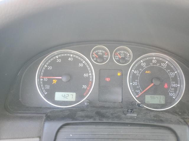 WVWRH63BX1P284052 - 2001 VOLKSWAGEN PASSAT GLX Gümüş foto 9