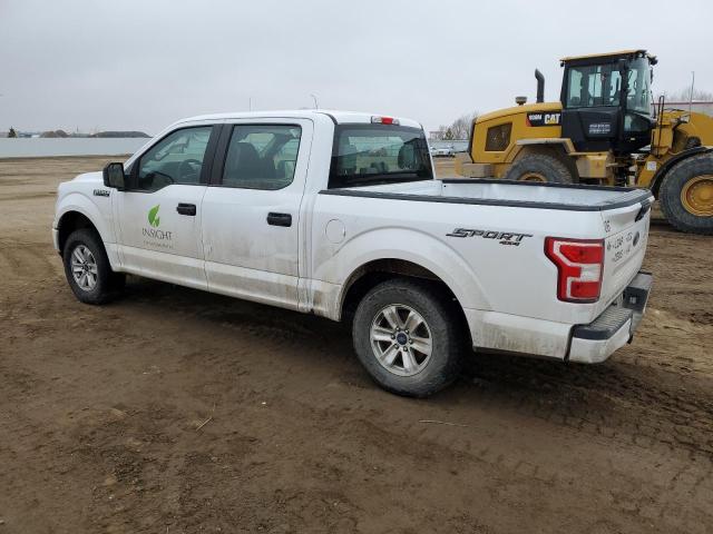 1FTEW1EB4LKD10035 - 2020 FORD F150 SUPERCREW WHITE photo 2