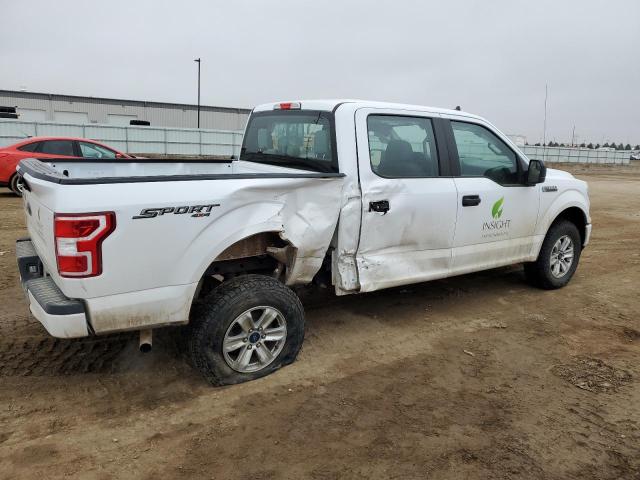 1FTEW1EB4LKD10035 - 2020 FORD F150 SUPERCREW WHITE photo 3