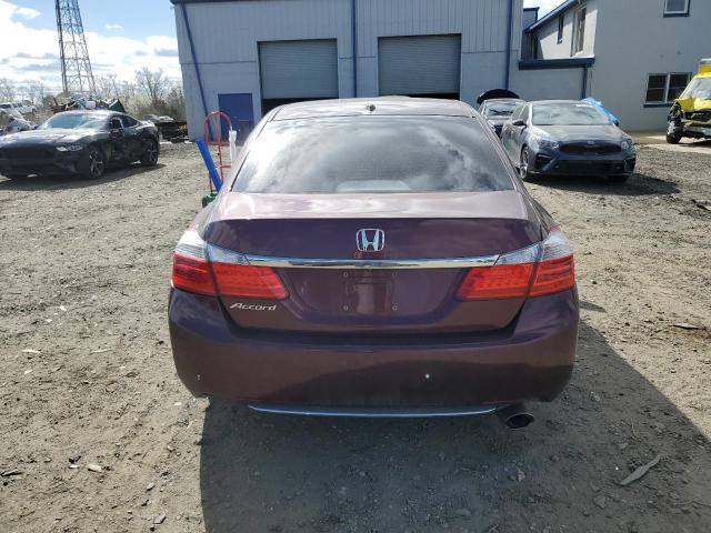 1HGCR2F82EA161044 - 2014 HONDA ACCORD EXL BURGUNDY photo 6