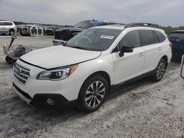 4S4BSANC6H3266849 - 2017 SUBARU OUTBACK 2.5I LIMITED WHITE photo 1