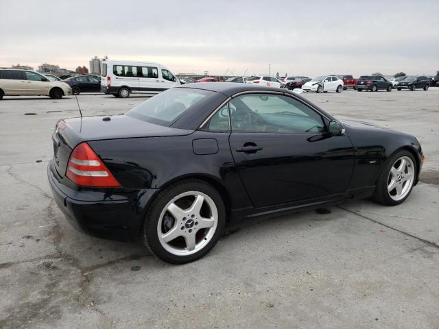 WDBKK65F03F292896 - 2003 MERCEDES-BENZ SLK 320 BLACK photo 3