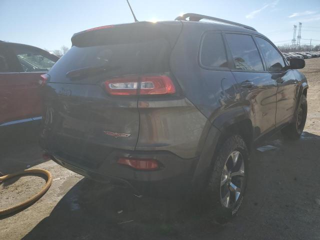 1C4PJMBS1EW161642 - 2014 JEEP CHEROKEE TRAILHAWK GRAY photo 3