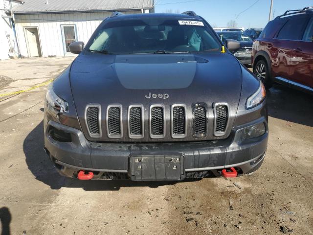 1C4PJMBS1EW161642 - 2014 JEEP CHEROKEE TRAILHAWK GRAY photo 5