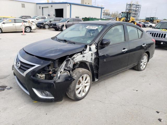 3N1CN7AP3GL856184 - 2016 NISSAN VERSA S BLACK photo 1