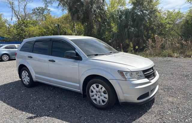 3C4PDCAB3ET303529 - 2014 DODGE JOURNEY SE SILVER photo 1